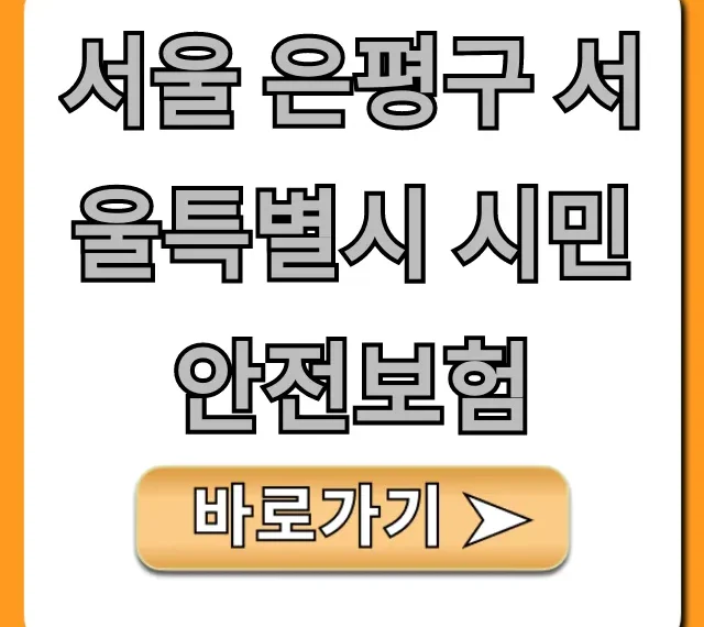 서울 은평구 서울특별시 시민안전보험: 무료 혜택 총정리