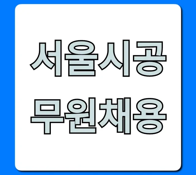 서울시공무원채용 원서접수부터 합격까지 꿀팁 서울시공무원채용 원서접수부터 합격까지 꿀팁