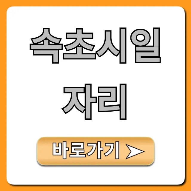 속초시일자리: 최신 구인구직 바로가기 속초시일자리: 최신 구인구직 바로가기