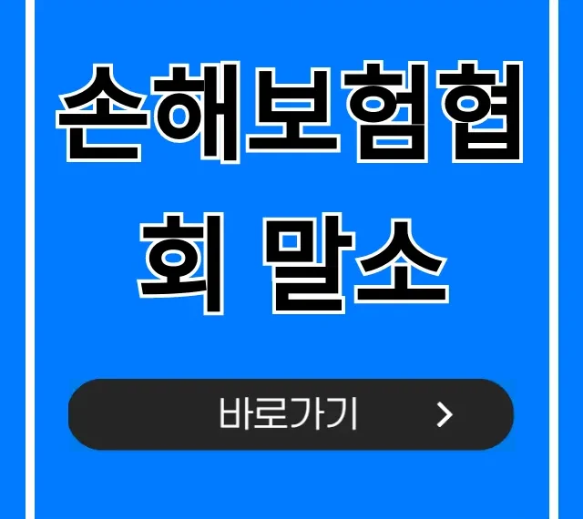 손해보험협회 말소 신청 방법 총정리 손해보험협회 말소 신청 방법 총정리