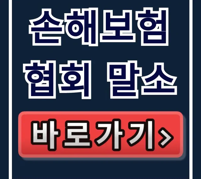 손해보험협회 말소, 완벽 해결 방법 총정리 손해보험협회 말소, 완벽 해결 방법 총정리