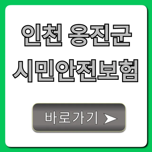 인천 옹진군 시민안전보험, 누구나 무료 혜택!