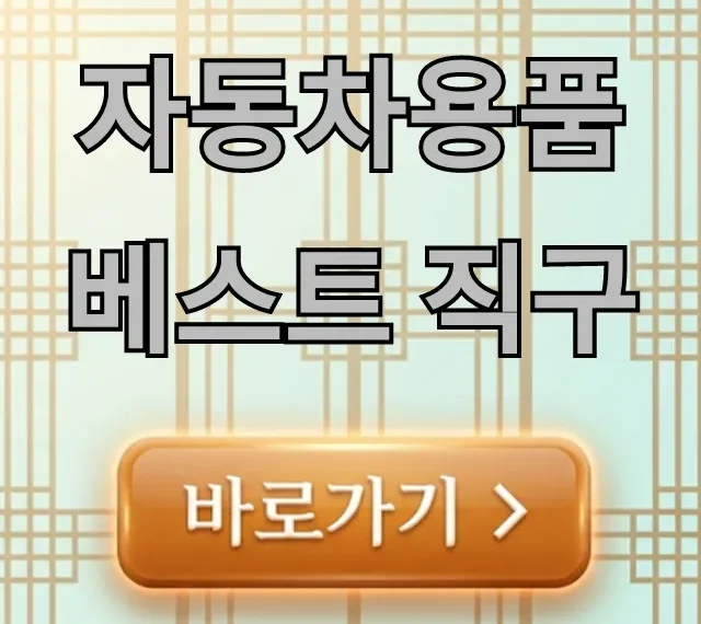 자동차용품 베스트 직구, 가성비 끝판왕 꿀팁 대방출