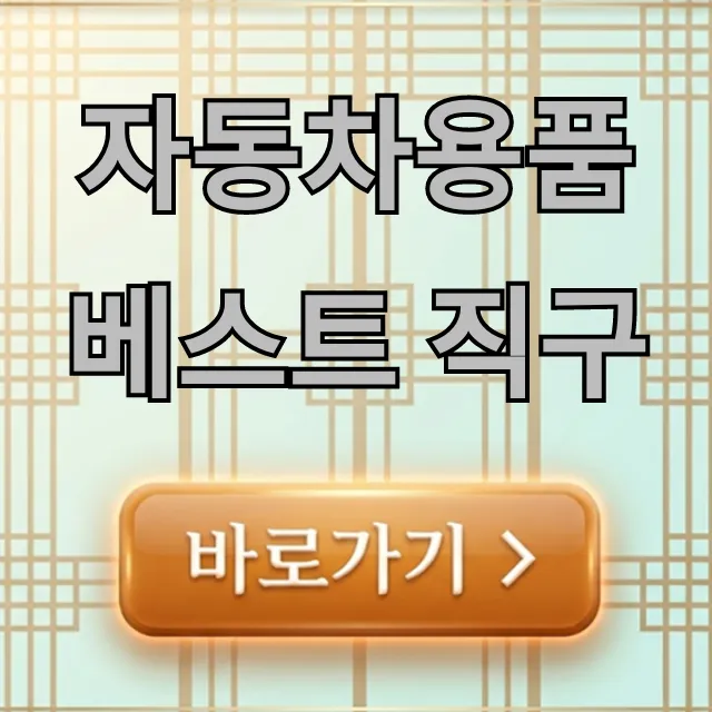 자동차용품 베스트 직구, 가성비 끝판왕 꿀팁 대방출