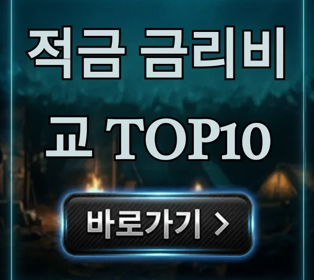 적금 금리비교 TOP10, 2024 최고 금리 총정리 적금 금리비교 TOP10, 2024 최고 금리 총정리