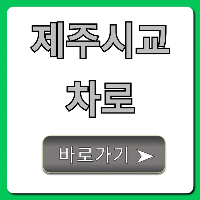 제주시교차로: 최신 정보 조회 총정리