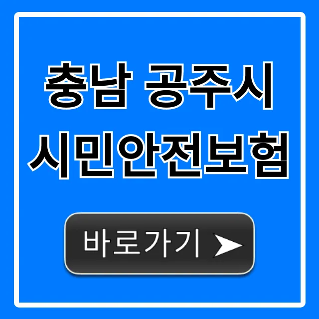 충남 공주시 시민안전보험 혜택 및 신청 방법 총정리