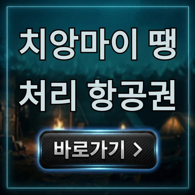 치앙마이 땡처리 항공권 최저가 예약 꿀팁 총정리 치앙마이 땡처리 항공권 최저가 예약 꿀팁 총정리
