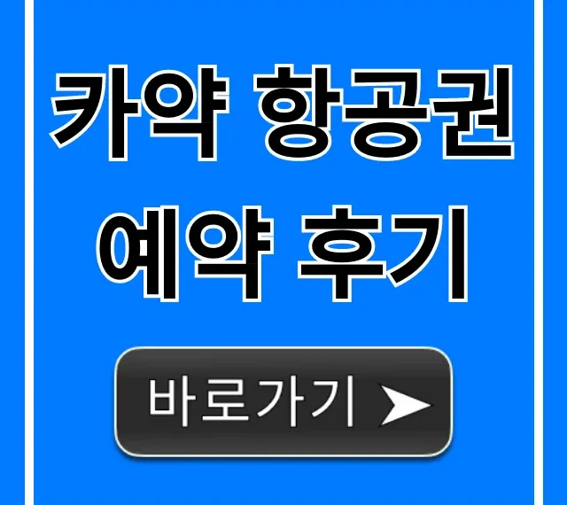 카약 항공권 예약 후기, 최저가 꿀팁 총정리! 카약 항공권 예약 후기, 최저가 꿀팁 총정리!