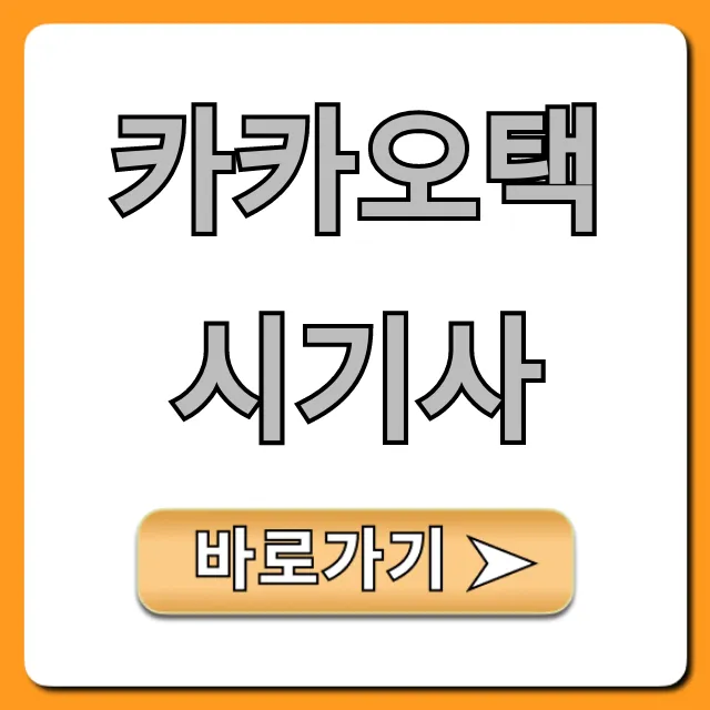 카카오택시기사 월 수입 현실! 지원 조건 총정리 카카오택시기사 월 수입 현실! 지원 조건 총정리