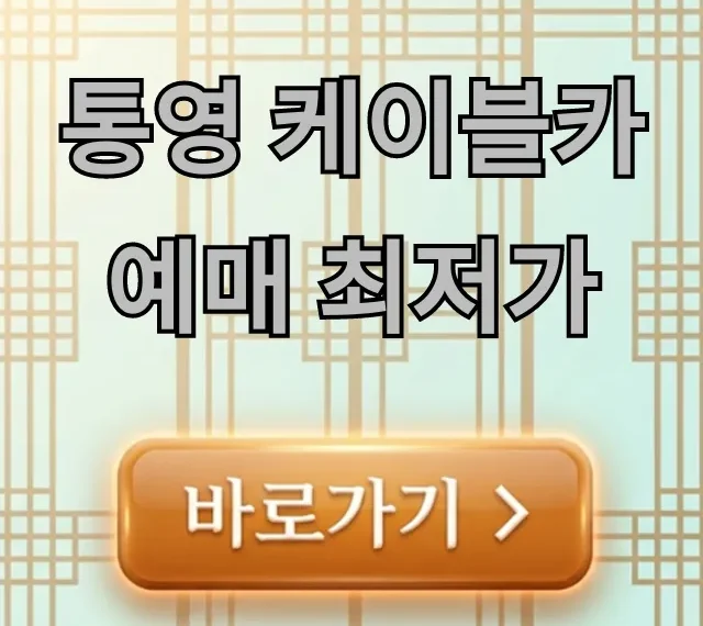 통영 케이블카 예매 최저가 꿀팁 총정리 통영 케이블카 예매 최저가 꿀팁 총정리