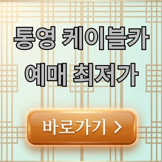 통영 케이블카 예매 최저가 꿀팁 총정리 통영 케이블카 예매 최저가 꿀팁 총정리