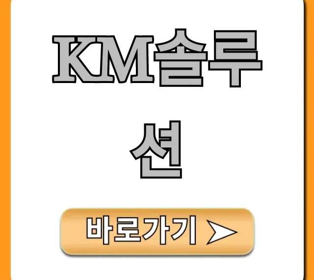 KM솔루션 성공 도입, 핵심 꿀팁 대방출!