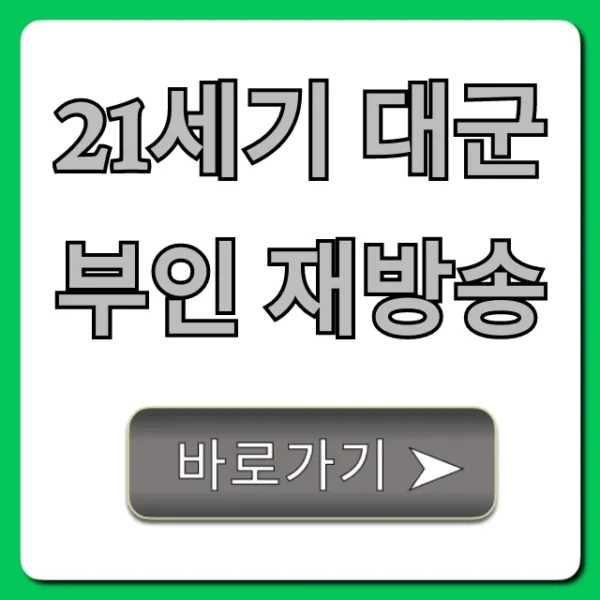 21세기 대군부인 재방송: 무료 다시보기 총정리