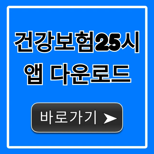 건강보험25시 앱 다운로드: 건강검진 조회 완벽 가이드