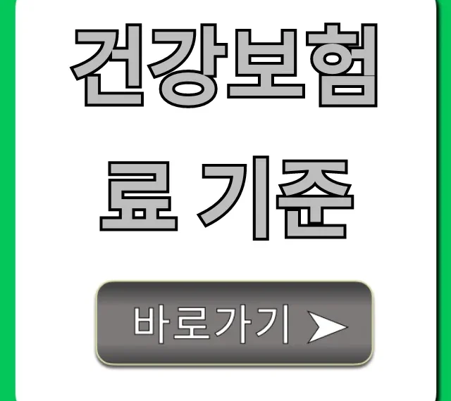 건강보험료 기준, 직장·지역가입자 완벽 총정리