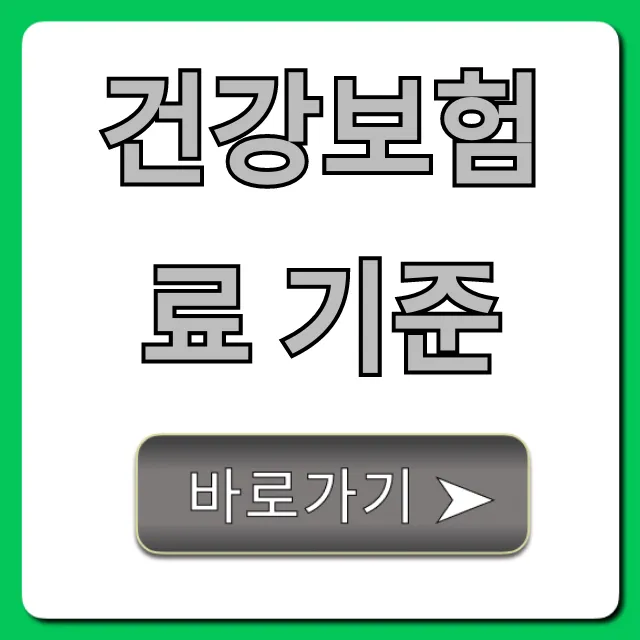 건강보험료 기준, 직장·지역가입자 완벽 총정리