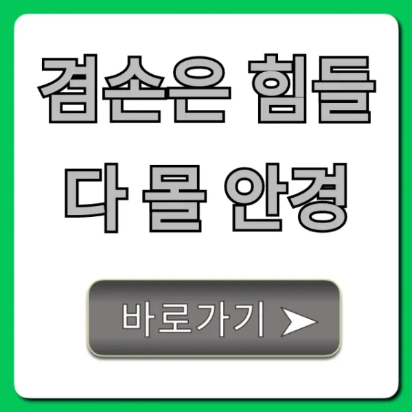 겸손은 힘들다 몰 안경: 가격, 종류 완벽 가이드