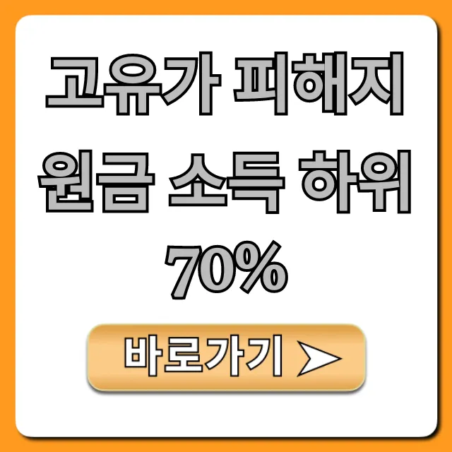 고유가 피해지원금 소득 하위 70% 대상 및 신청 완벽 가이드