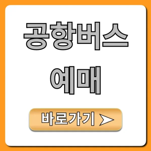 공항버스 예매 방법: 시간표 조회부터 할인까지 완벽!