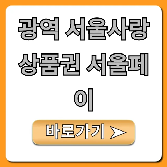 광역 서울사랑상품권 서울페이 혜택 총정리 광역 서울사랑상품권 서울페이 혜택 총정리