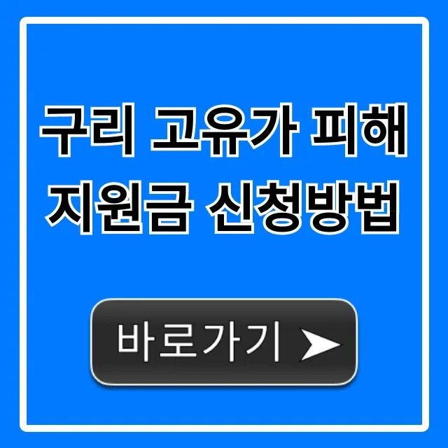 구리 고유가 피해지원금 신청방법 대상, 서류 총정리