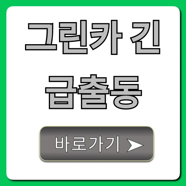 그린카 긴급출동 신청 방법 & 비용 총정리