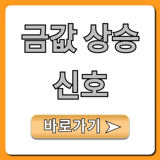 금값 상승 신호, 지금 투자 꿀팁 총정리