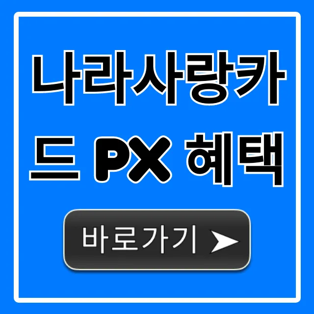 나라사랑카드 PX 혜택, 이거 모르면 손해! 할인 총정리