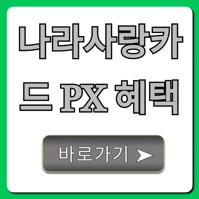 나라사랑카드 PX 혜택: 할인 꿀팁 완벽 총정리!