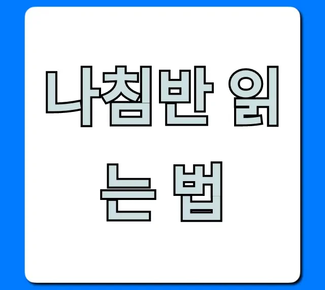 나침반 읽는 법: 초보자 완벽 가이드