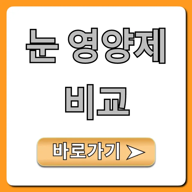 눈 영양제 비교: 성분별 추천 & 고르는 꿀팁 총정리