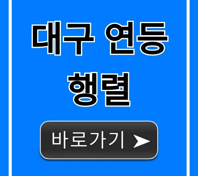 대구 연등행렬 일정, 장소, 코스 총정리
