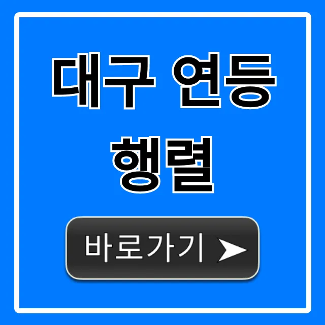 대구 연등행렬 일정, 장소, 코스 총정리