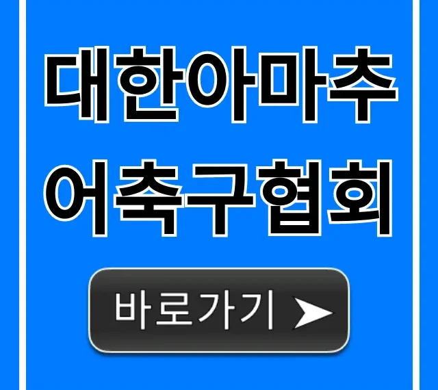 대한아마추어축구협회: 대회 신청 완벽 가이드
