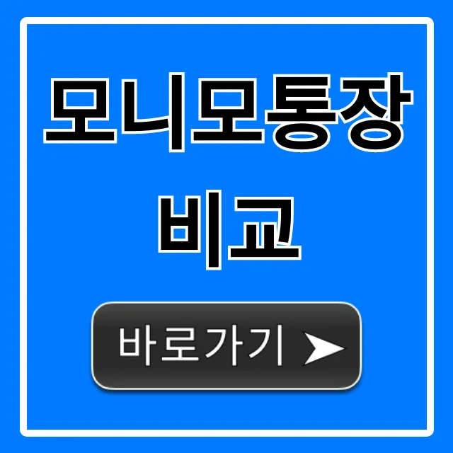 모니모통장 비교, 최대 이자 파킹통장 완벽 가이드