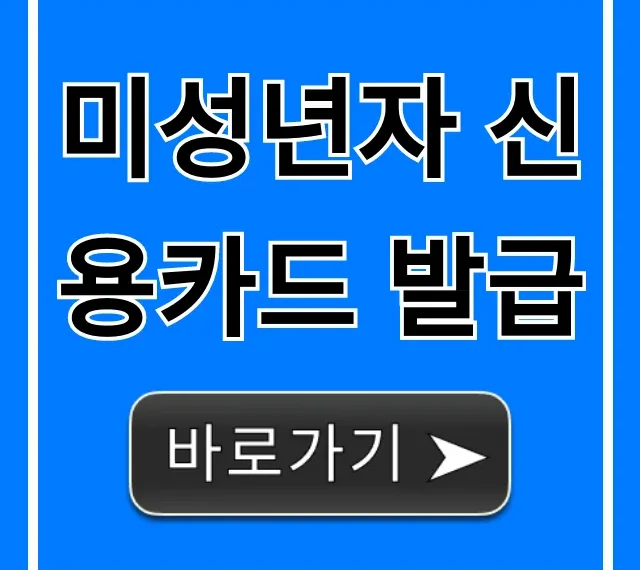 미성년자 신용카드 발급, 부모 동의 신청 완벽 가이드
