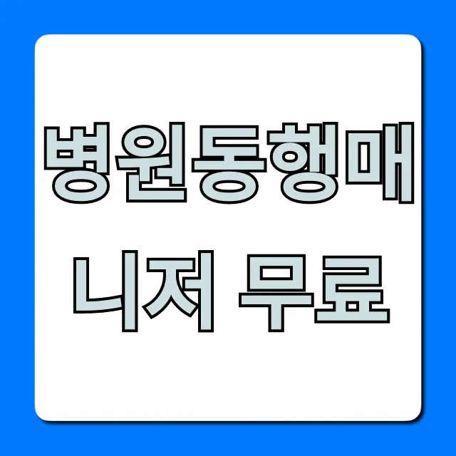 병원동행매니저 무료, 지원 대상 및 신청 방법 총정리 병원동행매니저 무료, 지원 대상 및 신청 방법 총정리