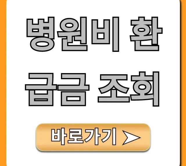병원비 환급금 조회: 1분 만에 숨은 돈 찾기!