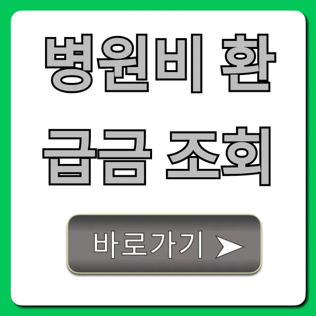 병원비 환급금 조회, 놓친 돈 찾는 꿀팁!
