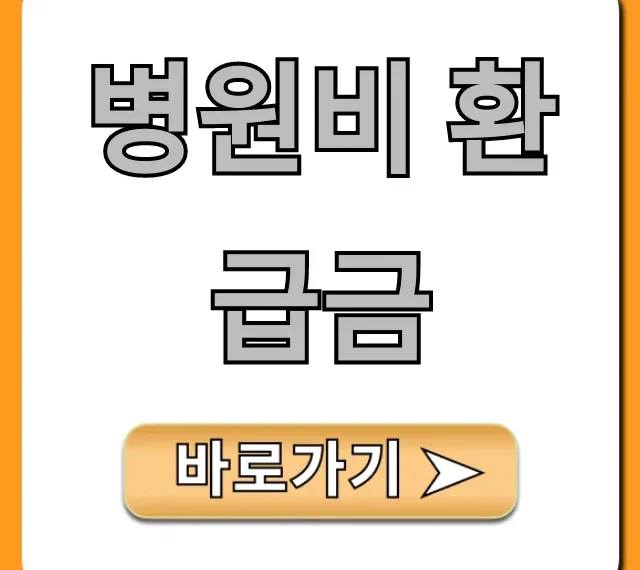 병원비 환급금 조회부터 신청! 완벽 가이드