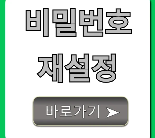 비밀번호 재설정: 간편 해결 꿀팁!