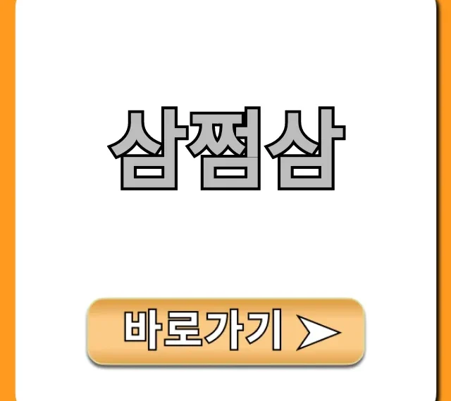 삼쩜삼 세금 환급 조회 꿀팁