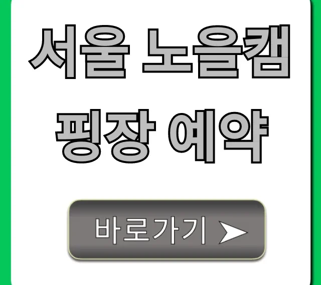 서울 노을캠핑장 예약 성공 꿀팁 총정리