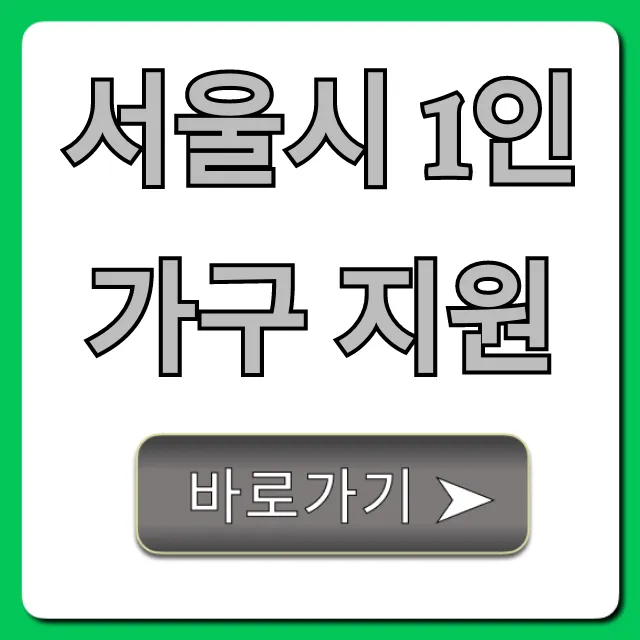 서울시 1인가구 지원 혜택, 신청 방법 총정리