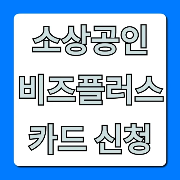 소상공인 비즈플러스 카드 신청: 혜택부터 발급까지 총정리