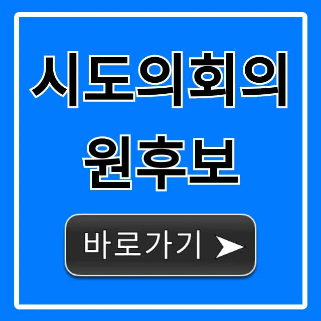 시도의회의원후보 궁금증 총정리