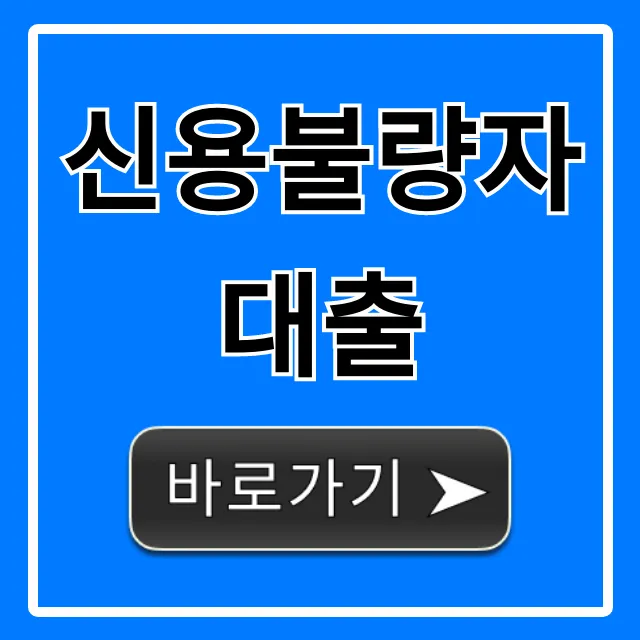 신용불량자대출, 조건없이 가능한 정부지원 총정리!