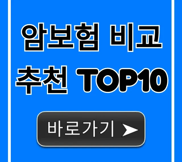 암보험 비교 추천 TOP10: 비갱신 보험료 절약 꿀팁