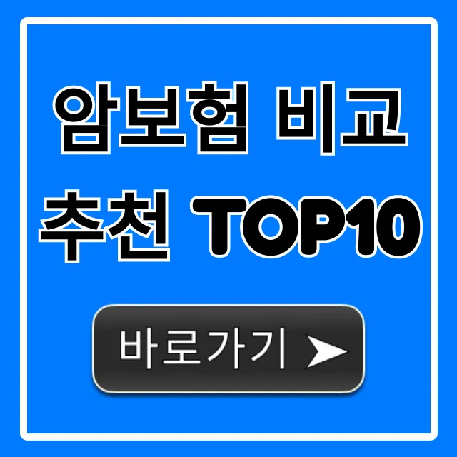 암보험 비교 추천 TOP10: 비갱신 보험료 절약 꿀팁